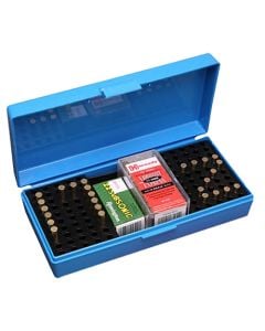 MTM Case-Gard SB-200 Small Bore Ammo Box .22 Blue Holds 200 Rds