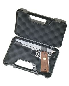 MTM Case-Gard Single Handgun Case made of Polypropylene with Black Finish & Foam Padding 9 x 5.60" x 2" Interior Dimensions"