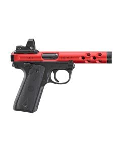 Ruger Mark IV 22/45 Lite 22 LR Pistol 4.40" Red/Black 43946