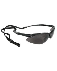 Radians Outback Shooting Glasses Adult Smoke Gray Lens Anti-Fog Black Frame