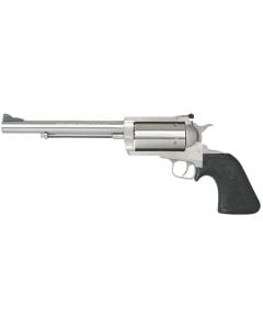 Magnum Research BFR500SW7 BFR Long Cylinder SAO 500 S&W Mag Caliber with 7.50" Barrel, 5rd Capacity Cylinder, Overall Brushed Stainless Steel Finish & Black Rubber Grip