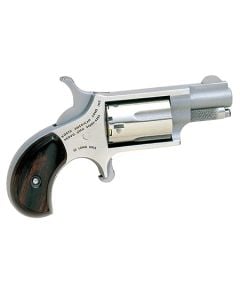 North American Arms 22LR Mini-Revolver *CA Compliant 1.13" Barrel Stainless Steel W/Rosewood Birdshead Grip