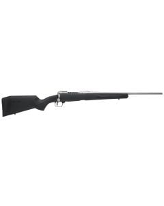 Savage 243 Win 4+1, 20" Barrel, Stainless, Black Synthetic Stock, Right Hand