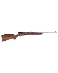 Savage 22 WMR 10+1, 21", Blued Metal, Satin Hardwood Stock, Right Hand