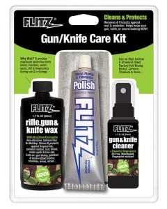 Flitz Gun & Knife Care Kit Includes Cleaner
