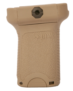 BCM Gunfighter Short Vertical Grip Polymer With Flat Dark Earth Textured Finish with Storage Compartment for Picatinny Rail