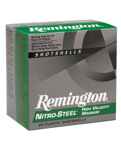 Remington Ammunition Nitro Steel  12 Gauge 3" 1 3/8 oz 4 Shot 25 Bx/ 10 Cs