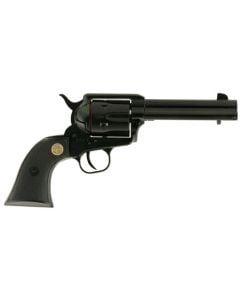 Chiappa Firearms CF340250D SAA 1873  22 LR or 22 WMR Caliber with 4.75" Barrel, 6rd Capacity Cylinder, Overall Blued Finish Steel & Black Polymer Grip Includes Cylinder