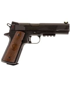Chiappa Firearms 1911-22 Custom .22LR 10+1 5" Steel Barrel/Slide Alloy Frame Fiber Optic Sights Thumb Safety Blued 401101