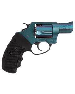 Charter Arms 25387 Undercover Chameleon 38 Special Caliber with 2" Barrel, 5rd Capacity Cylinder, Overall High Polished Iridescent Cerakote Finish & Finger Grooved Black Rubber Grip