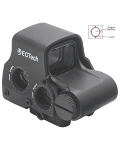 Eotech XPS3 Holographic Weapon Sight Matte Black 1x 1 MOA/68 MOA Red Ring/Dot Reticle