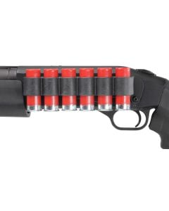 TacStar Shotgun Rail Mount  with SideSaddle Black Hardcoat Anodized 7.25" for Mossberg 930