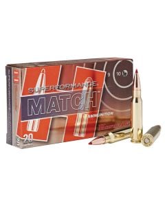 Hornady Superformance Match 308 Win 168 gr Extremely Low Drag-Match (ELD-M) 20/Box