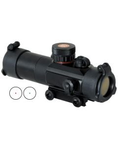 TruGlo Tactical  Matte Black 1x 30mm 3 MOA Dual (Red/Green) Illuminated Dot Reticle