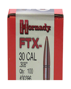 Hornady FTX Rifle 30 Cal .308 160 gr Flex Tip eXpanding 100 Per Box