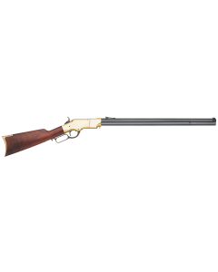 Taylors & Company 1860 Henry 45 Colt (LC) Caliber with 13+1 Capacity, 24.25" Blued Barrel, Brass Metal Finish & Walnut Stock Right Hand (Full Size)