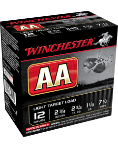 Winchester AA Xtra-Lite 12 GA 2-3/4" 1 oz. 7.5 Shot 25/Box