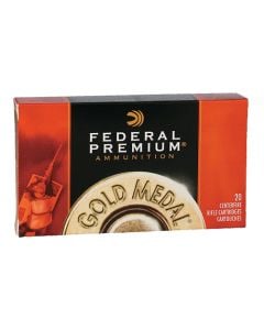 Federal Premium Gold Medal 30-06 Springfield 168 gr Sierra MatchKing BTHP 20 Per Box