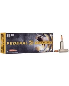 Federal Premium 300 WSM 180 gr Nosler Partition Ammo - 20/Box