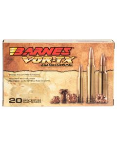 Barnes Bullets VOR-TX Rifle 7mm Rem Mag 160 gr TSX Boat-Tail Ammo - 20 Box