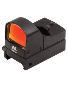 NcStar Black Anodized 1x23.5x16.8mm 2 MOA Illuminated Red Dot Reticle