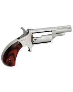 NAA Mini Revolver .22Mag 5Rd 1.63" Stainless Bead Front Sight Ported Barrel SAO NAA22MP