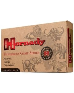 Hornady Dangerous Game 416 Rem Mag 400 Gr. DGS 20/Box