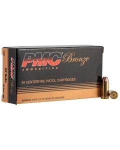 PMC Bronze 32 ACP 60 gr Jacketed Hollow Point 50 Per Box 