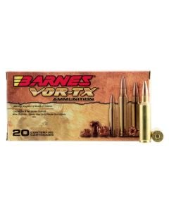 Barnes Bullets VOR-TX 7mm Rem Mag 150 gr Tipped TSX Boat-Tail Ammo - 20/Box