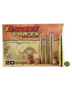 Barnes Bullets VOR-TX Safari 416 Rigby 400 gr TSX Flat Base Ammo - 20/Box