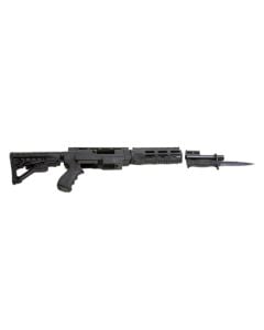 Archangel AR-15 Style Conversion Stock Black Synthetic 6 Position for Ruger 10/22