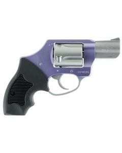 Charter Arms 53841 Undercover Lite Lavender Lady 38 Special 5rd 2" Stainless Steel Barrel & Cylinder Lavender Aluminum Frame with Black Rubber Grip