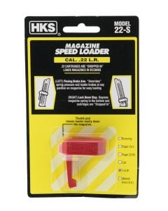 HKS  Speed Mag Loader with Red Finish for 22 LR S&W 41, 422, 622, 2213, 2214