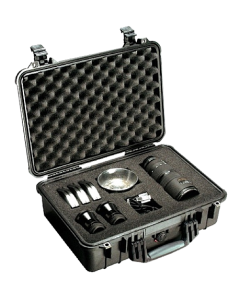 Pelican 1500 Protector Case made of Polypropylene with Black Finish