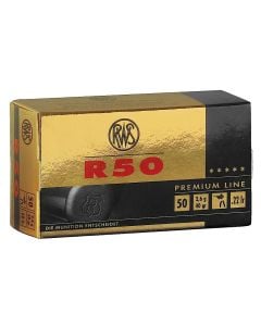 RWS/Umarex R50 Premium Line 22 LR 40 gr Lead Round Nose 50 Per Box