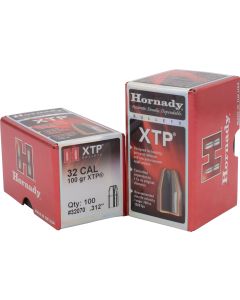 Hornady XTP  32 Cal .312 100 gr Hollow Point (HP) 100 Per Box