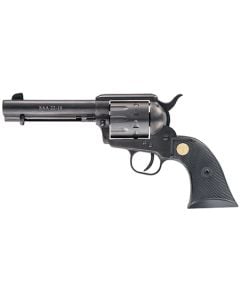 Chiappa Firearms CF340155 SAA 1873  22 LR Caliber with 4.75" Barrel, 10rd Capacity Cylinder, Overall Blued Finish Steel & Black Polymer Grip