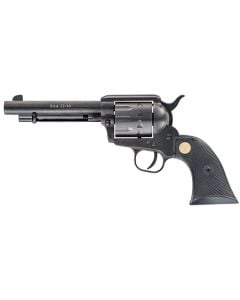 Chiappa Firearms CF340160 SAA 1873  22 LR Caliber with 5.50" Barrel, 10rd Capacity Cylinder, Overall Blued Finish Steel & Black Polymer Grip