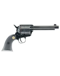 Chiappa Firearms CF340160D SAA 1873  22 LR or 22 WMR Caliber with 5.50" Barrel, 10rd Capacity Cylinder, Overall Blued Finish Steel & Black Polymer Grip Includes Cylinder