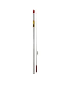 Pro-Shot Micro-Polished Cleaning Rod Stainless Steel 17 Cal 177 Cal Rifle Firearm 32.50" Long 5-40" Diameter Includes Jag/Storage Tube