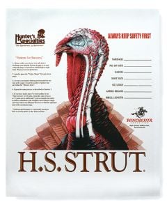 HS Strut Turkey  Turkey Paper Hanging Shotgun 11" x 11" Multi-Color 12 PK