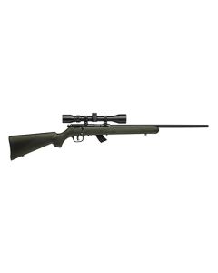 Savage Arms Mark II FXP 22 LR Rifle 5+1 21" OD Green Includes 3-9x40mm Scope 26721