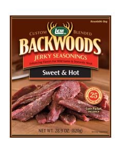 LEM Backwoods Sweet & Hot Jerky Seasoning for 25 Lbs.