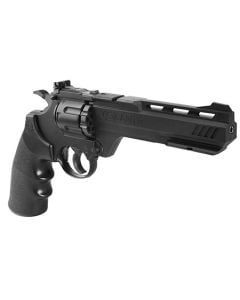 Crosman CCP8B2 Vigilante Air Revolver CO2 177 Pellet,177 BB 10rd Pellet, 6rd BB Black Frame Black Polymer Grip