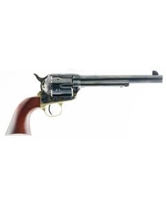Taylors & Company 550851 Ranch Hand  45 Colt (LC) Caliber with 7.50" Blued Finish Barrel, 6rd Capacity Blued Finish Cylinder, Color Case Hardened Finish Steel Frame & Walnut Grip