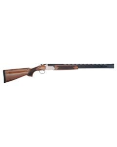 TriStar 30288 Setter S/T  28 Gauge 28" 2rd 2.75" Silver Engraved Rec Semi-Gloss Turkish Walnut Stock Right Hand (Full Size) Includes 5 MobilChoke