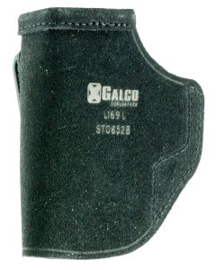 Galco Stow-N-Go IWB Black Leather Fits S&W M&P Shield 3" 9/40 & 2.0 9/40 Taurus 709 slim;Walther PPS Belt Clip Mount RH