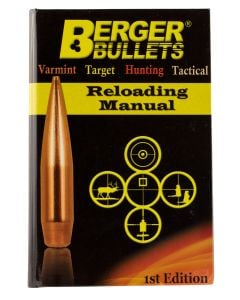 Berger Bullets 11111 Reloading Manual 1st Edition