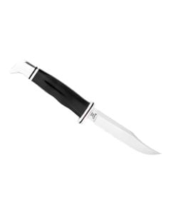 BUCK Woodsman Fixed Blade Knife 4" Blade and Leather Sheath