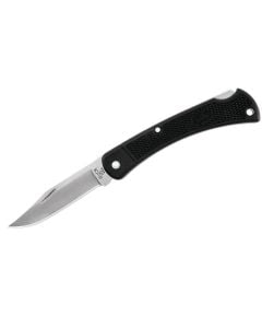 Buck Knives 110 Folding Hunter LT 3.5" Plain Blade Folding Knife with Sheath